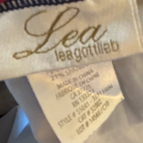 Lea Gottlieb blue gray flowers swim tankini Size UK 14 (size M or S) - Picture 6 of 8